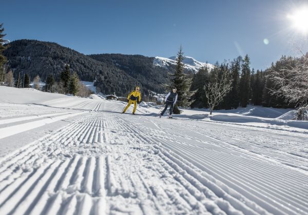 Cross-country skiing Klosters